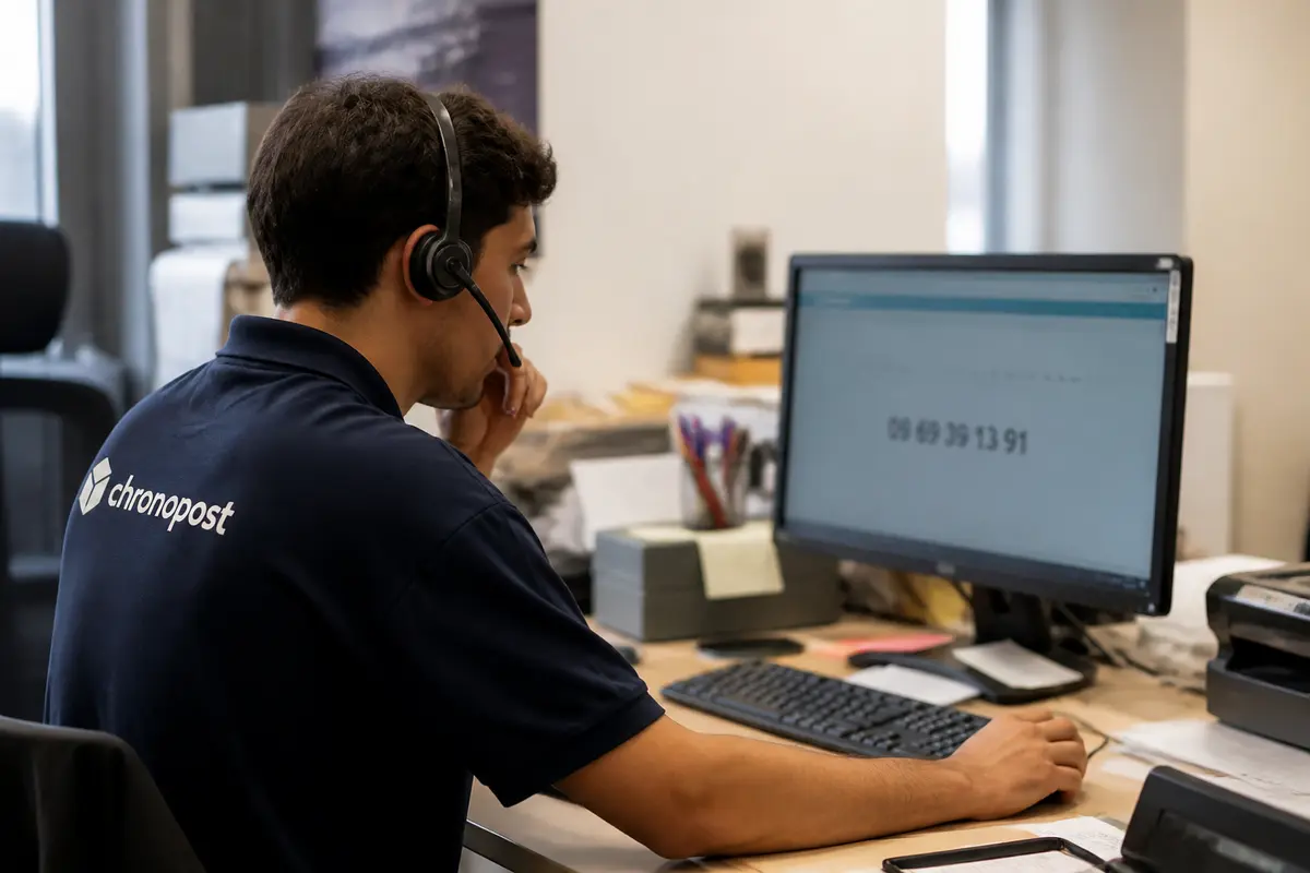 09 69 39 13 91 Chronopost : Contacter service client & réclamation